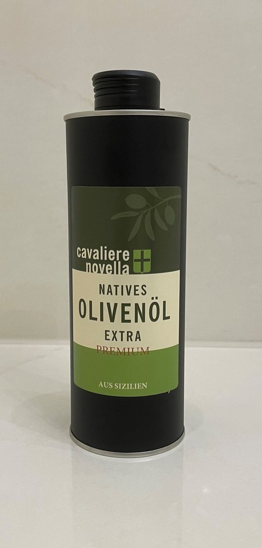 Cavaliere Novella Olivenöl Nativ Extra Premium Line 0,5 Liter Edition 2021