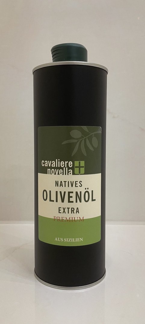 Cavaliere Novella Olivenöl Nativ Extra Premium Line 0,75 Liter Edition 2021